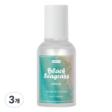 네시픽 블랙 씨그래스 헤어 오일, 50ml, 3개