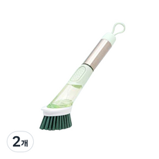 多用途3合1清潔刷, 綠色, 2個