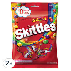 Skittles 彩虹糖 Original水果香, 150g, 2個