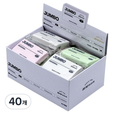 HWARANG Jumbo 原創橡皮擦 L, 隨機出貨, 40個