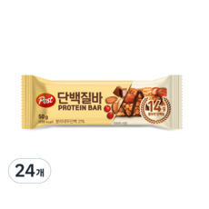 포스트 단백질바, 50g, 24개