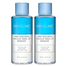 MAXCLINIC 專業玻尿酸眼唇卸妝液, 160ml, 2個