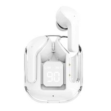 DTAudio AIR31 數顯無線藍芽耳機 ENC降噪/電量顯示/藍牙5.3, DTA-K33, 雅典白