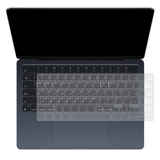 SKOKO MacBook Air 2022 M2 13系列鍵盤保護套, 單一顏色, 1個