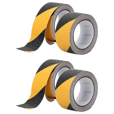防滑膠帶 黃黑色 5cm x 5m, 4個