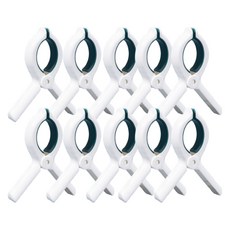 Living Gourmet大型曬衣夾, 藍色, 10個