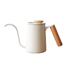 Kaldin Brewo 咖啡滴壺手滴壺象牙色, 手沖壺+蓋子, 350ml