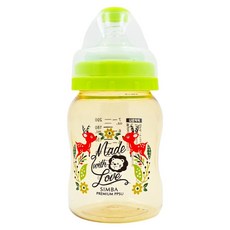 Simba 小獅王辛巴 桃樂絲心願PPSU寬口葫蘆小奶瓶, 果綠色, 200ml, 1瓶