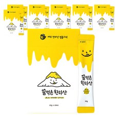 꿀먹은 한라산 벌꿀 스틱, 100g, 7개