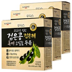 일동후디스 고소하고 진한 검은콩 검은깨 흑미 고칼슘 두유, 48개, 48개, 190ml