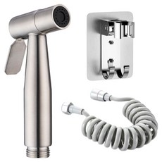 小麥購物 免打孔304不鏽鋼馬桶噴槍3件組 L135, 1組