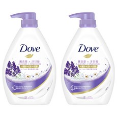 Dove 多芬 Go Fresh 清爽柔膚舒緩沐浴露 薰衣草 + 洋甘菊, 900g, 2瓶