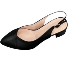 콤마슈 여성용 발편한 미들굽 슬링백 5cm DP5-3