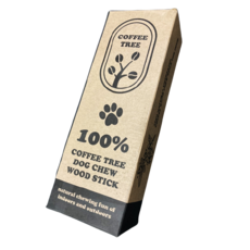 咖啡樹狗咀嚼小狗木棒玩具 XS, 單色, 3個