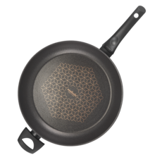 ESSTEELE 意帝斯 鑽石不沾導磁單柄煎鍋, 32cm, 1個