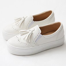 dangolunni 女款泰莉經典流蘇裝飾懶人鞋