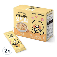 Hey Oat Kakao Friends糙米鍋巴燕麥片, 384g, 2盒