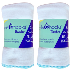 AppleCheeks 超柔有機竹棉尿墊 70%竹纖維 30%有機棉, 2件