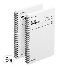 motemote 任務管理員100DAYS專案規劃, 白色, 6個