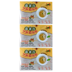 自然緣素 高蛋白多穀濃湯粉 15包, 450g, 3盒