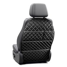 XFIT 車用口袋型防踢墊, 黑色, 1個