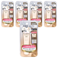 MEISHOKU 明色 MoistLabo保濕遮瑕精華BB霜 SPF50+ PA++++ 高遮瑕、高持妝、高耐汗, 02 珠光色, 30g, 5條