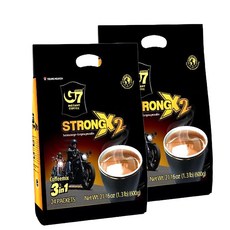 G7 X2 3合1即溶咖啡粉隨身包 600g, 24包, 2袋, 25g