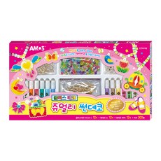 AMOS 項鍊手鍊串珠DIY組, 隨機出貨, 1套