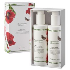 PORTmeIRION 波特玫琳恩 植物園洗手乳+護手乳液組 Poppy, 1組