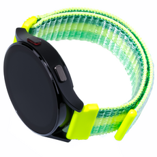 쉴드랩 갤럭시워치 호환 스포츠루프 스트랩 20mm 시계줄 밴드, 포인트플래쉬