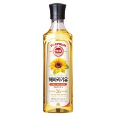 해표 해바라기유, 500ml, 1개