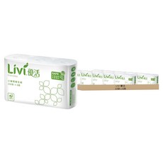 LIVI 優活 小捲筒衛生紙, 6捲, 10袋