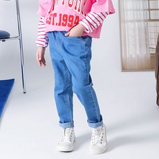 兒童基本款日常牛仔褲