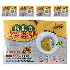 自然緣素 高蛋白多穀濃湯粉 15包, 450g, 5盒