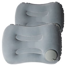 Cozywell 露營用便攜式空氣枕頭 TR0001, 2個, 灰色