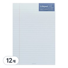 PAPERIAN 니어앤디어 A5筆記本, 60張, 線條藍, 12個