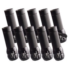 X2000 手電筒, 黑色, 10個