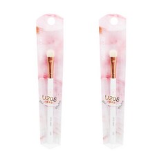 台灣 COSMOS pro user 小眼影刷 U205, 白色, 2支