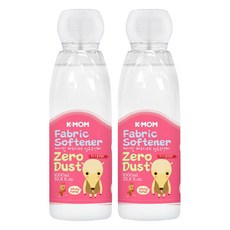 MOTHER-K Zero Dust系列嬰兒衣物柔軟精 白花香, 1L, 2瓶