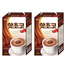 Damtuh 丹特 原味熱巧克力沖泡粉, 20g, 50條, 2盒