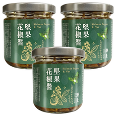 池上鄉農會 堅果花椒醬, 3個, 160g