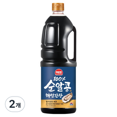 Haepyo 純大豆海鮮醬油, 1.8L, 2個