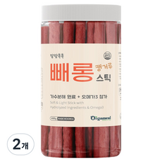 올가밀 강아지 말랑촉촉 빼롱스틱, 400g, 2개, 캥거루