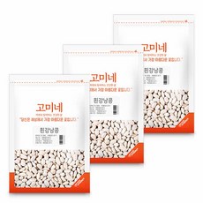 고미네 흰강낭콩, 1kg, 3개