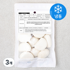 김재규우리떡연구소 굳지않는 흰개피떡 (냉동), 500g, 1개입, 3개