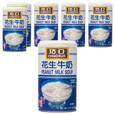巧口 花生牛奶, 330g, 6罐