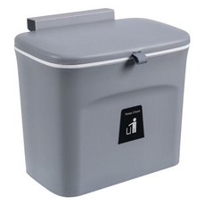 壁掛垃圾桶, 灰色, 1個