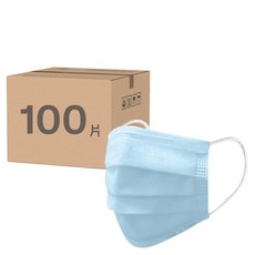 AceGreen 聚泰科技 一般醫療口罩 未滅菌, 50片, 淡藍色, 2盒