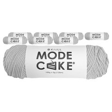 니뜨 모드케이크 뜨개실 100g, 8개, 그레이
