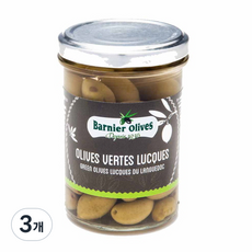 바르니에 랑그독 루끄 그린올리브, 215g, 3개
